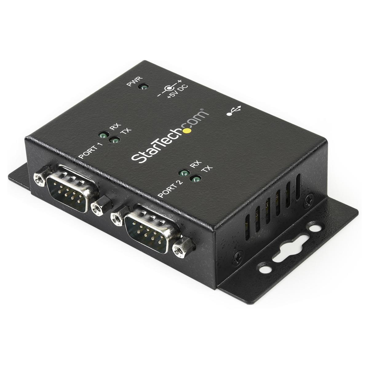 StarTech.com 2xUSB to Serial Adapter Hub