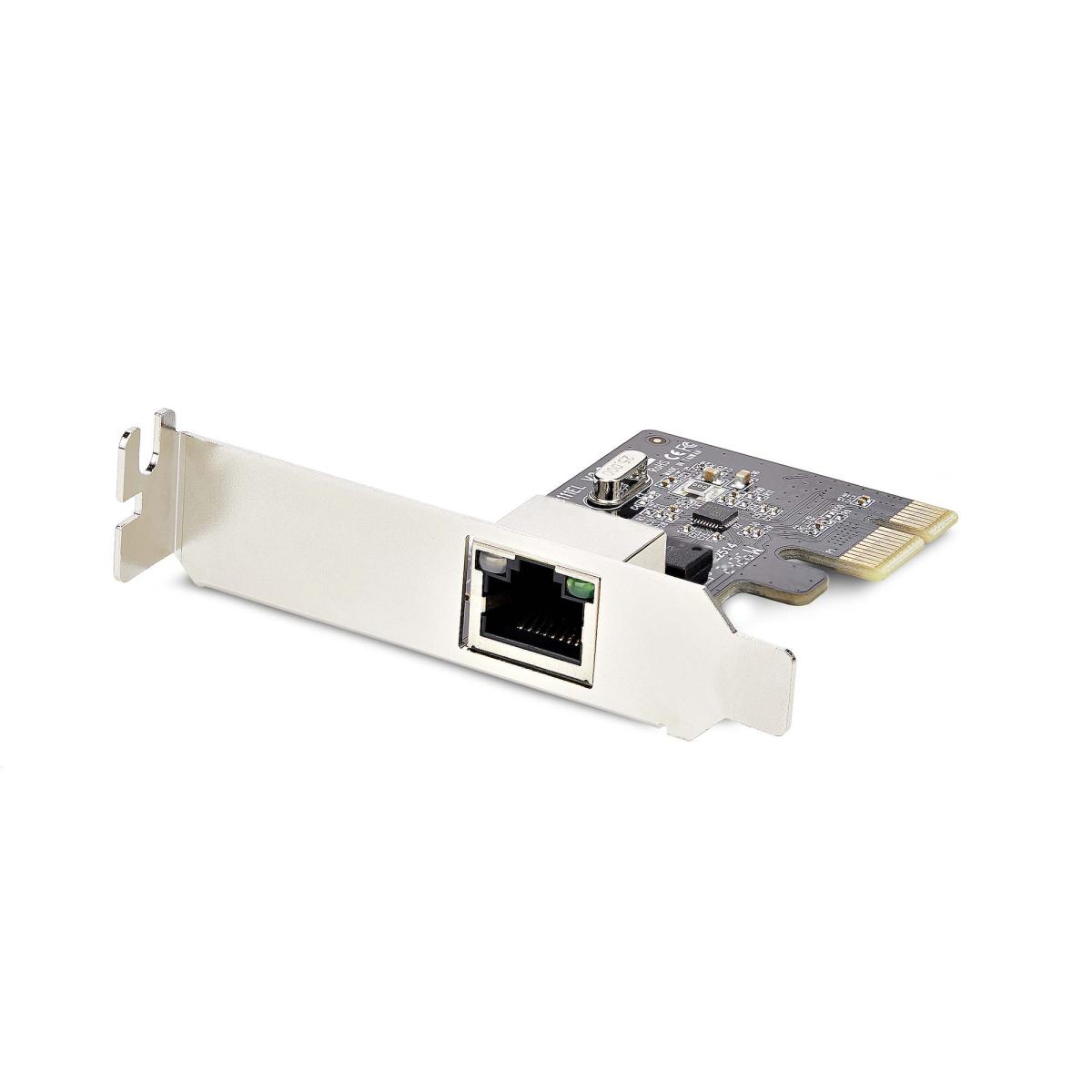 StarTech.com 1-Port Gigabit PCIe Network Adapter Card, Low-Profile NIC, 10/100/1000Mbps PCI Express LAN Card, Realtek RTL8111H, Windows and Linux, TAA Compliant