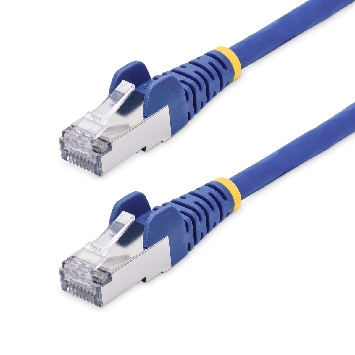 StarTech.com 3m Blue CAT8 Ethernet Cable, Snagless RJ45, 25G/40G, 2000MHz, 100W PoE++, S/FTP, 26AWG Pure Bare Copper Wire, LSZH, Shielded Network Patch Cord w/Strain Reliefs, Individually Tested