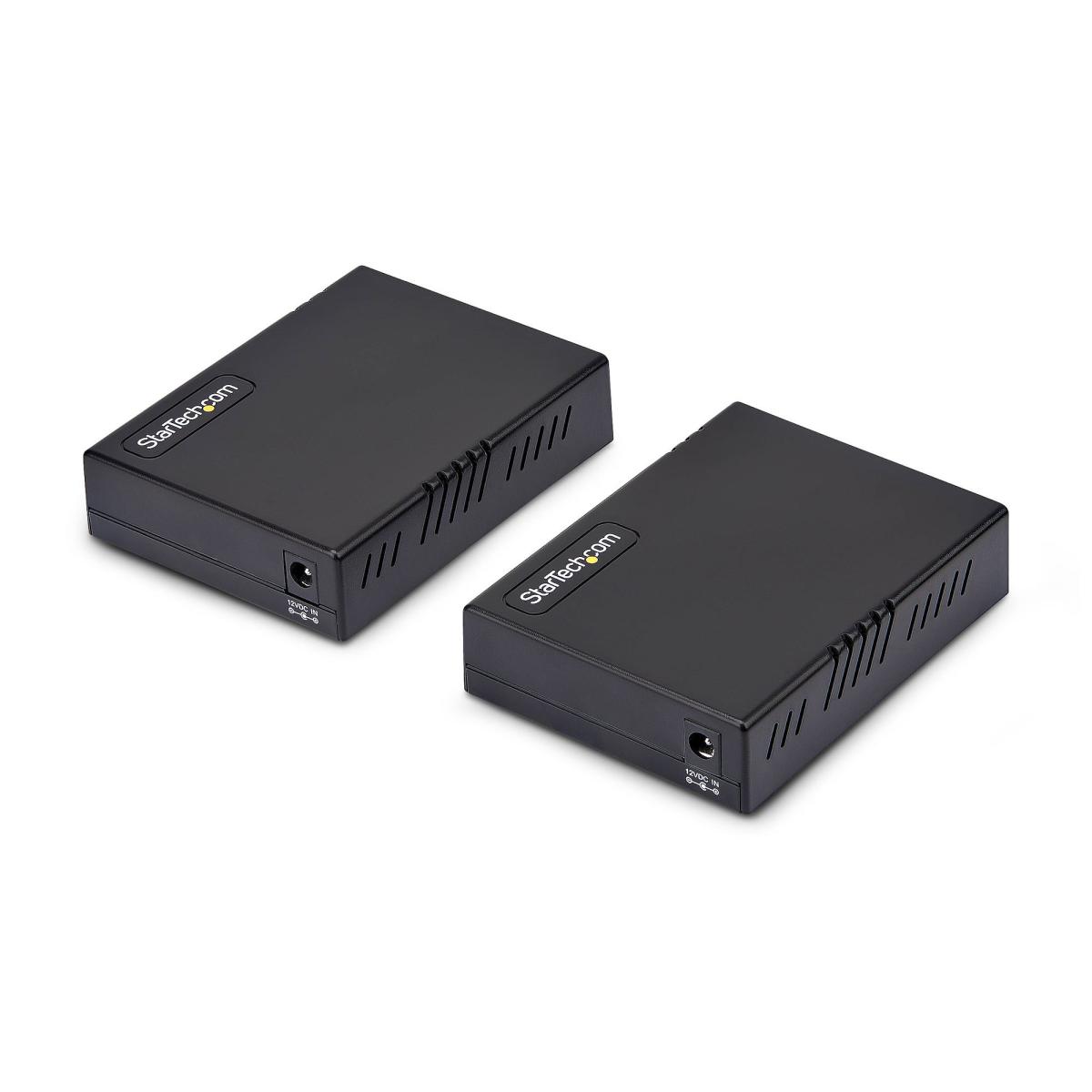 StarTech.com VDSL2 Ethernet Extender Kit over Single Pair Wire, Up to 0.6mi (1km) Long Range LAN Repeater over Phone Line/CAT5e/CAT6, Up to 300Mbps, Replacement for 110VDSLEXTEU - TAA
