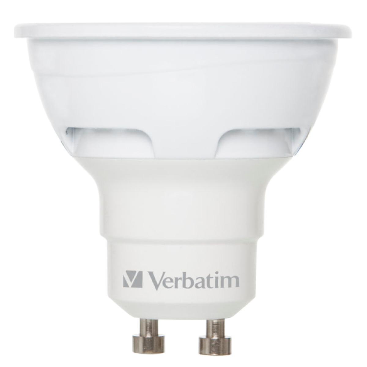 Verbatim PAR16 GU10 5W LED bulb Warm white 2700 K