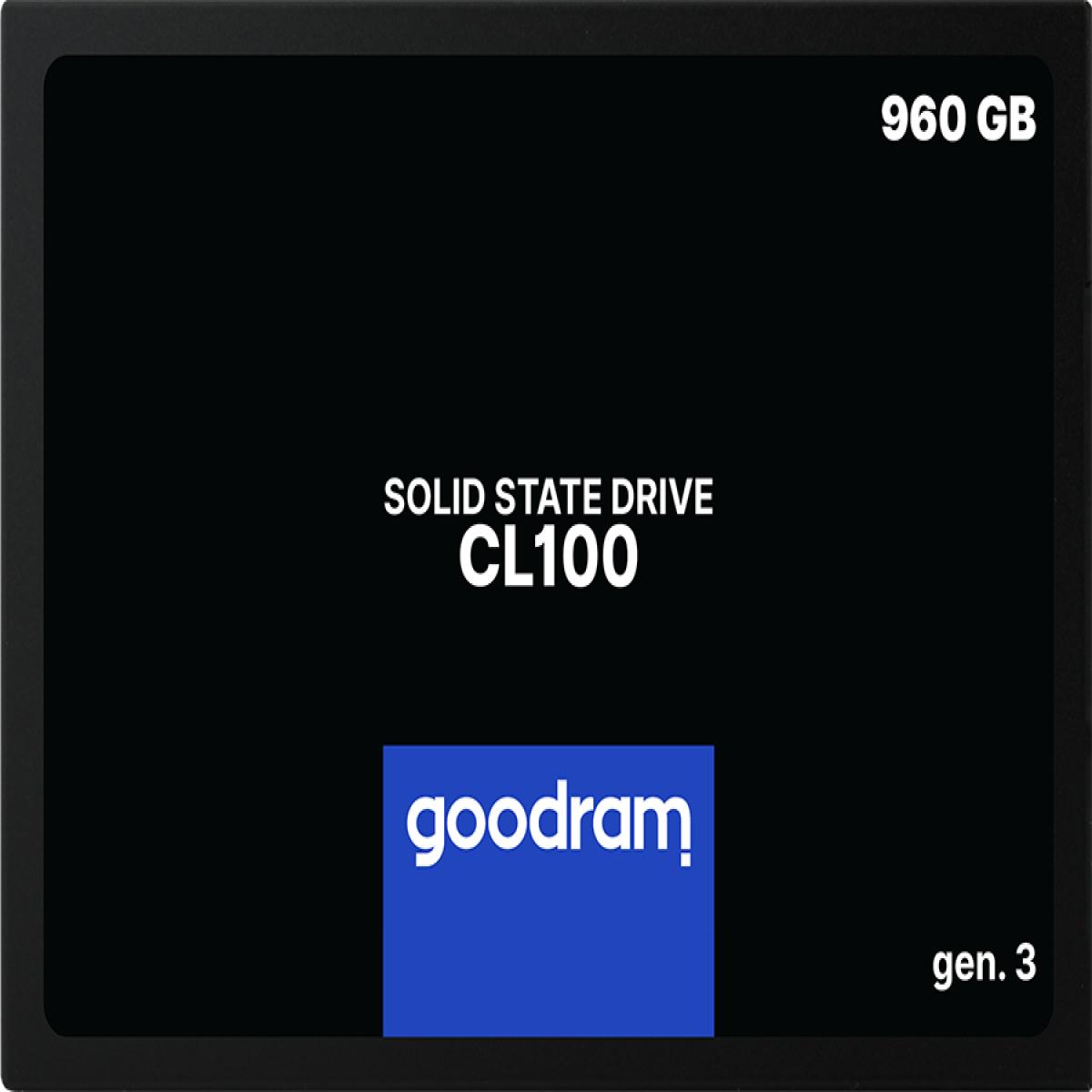 Goodram CL100 GEN.3 120 GB 2.5" Serial ATA III 3D NAND
