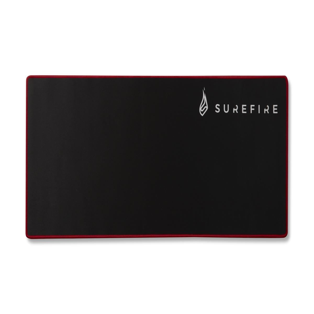 SureFire Silent Flight 680 Gaming mouse pad Black, Red