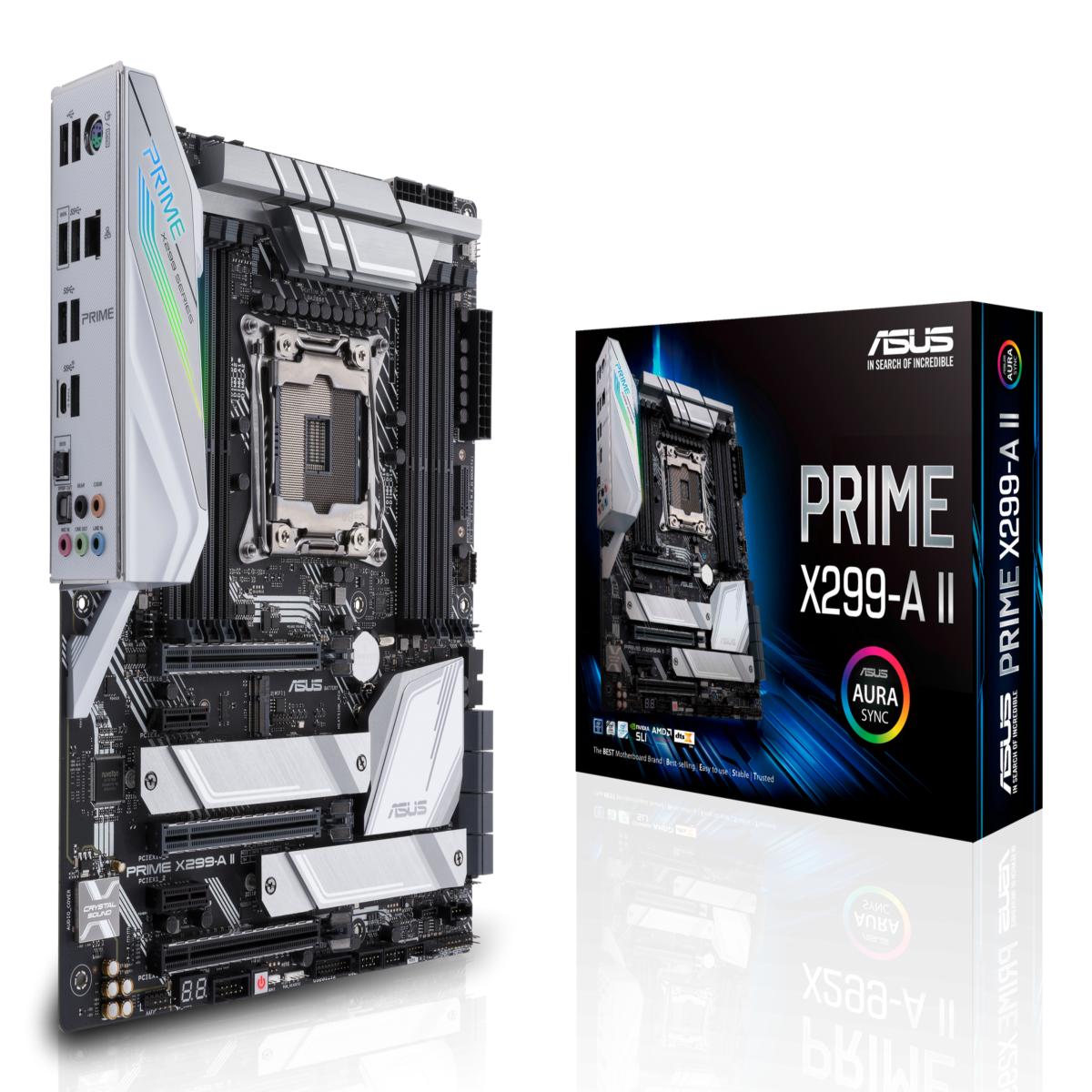 ASUS Prime X299-A II Intel® X299 LGA 2066 (Socket R4) ATX