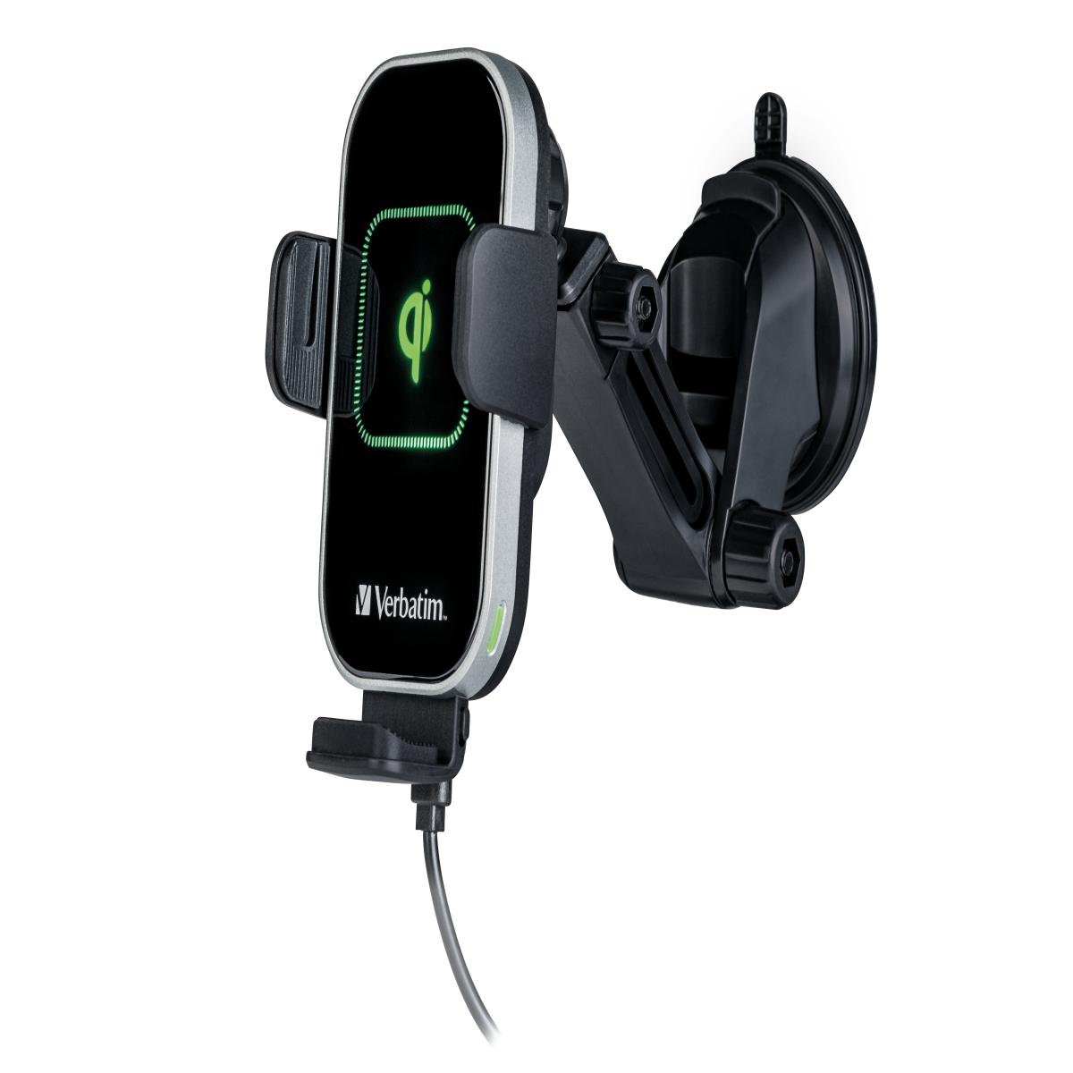 Verbatim FWC-03 Pro Qi Fast Wireless Autoladegerät retail Black