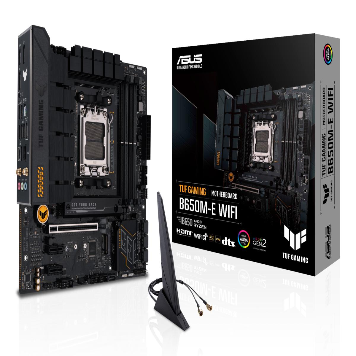ASUS TUF GAMING B650M-E WIFI AMD B650 Socket AM5 micro ATX