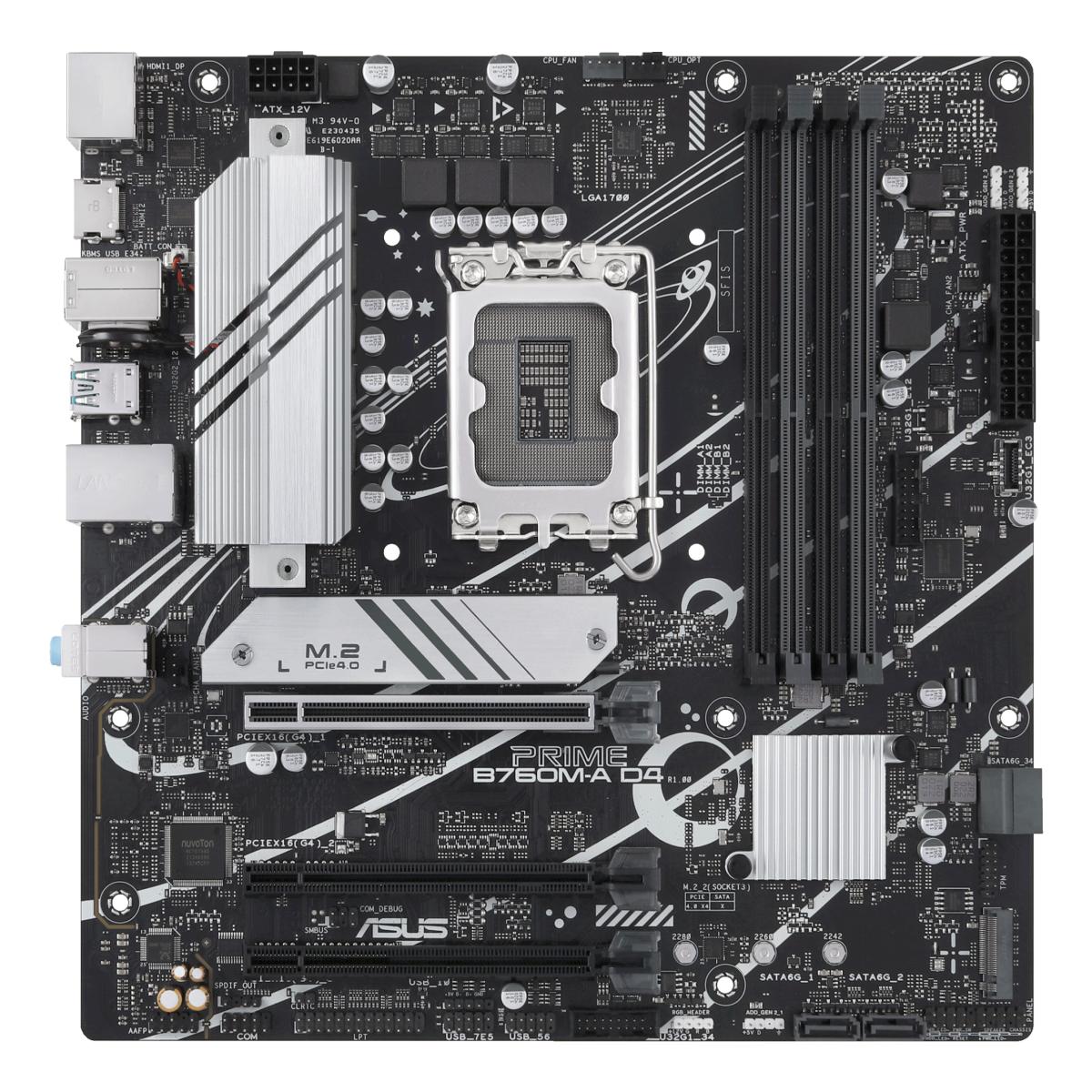 ASUS PRIME B760M-A D4-CSM Intel B760 LGA 1700 micro ATX