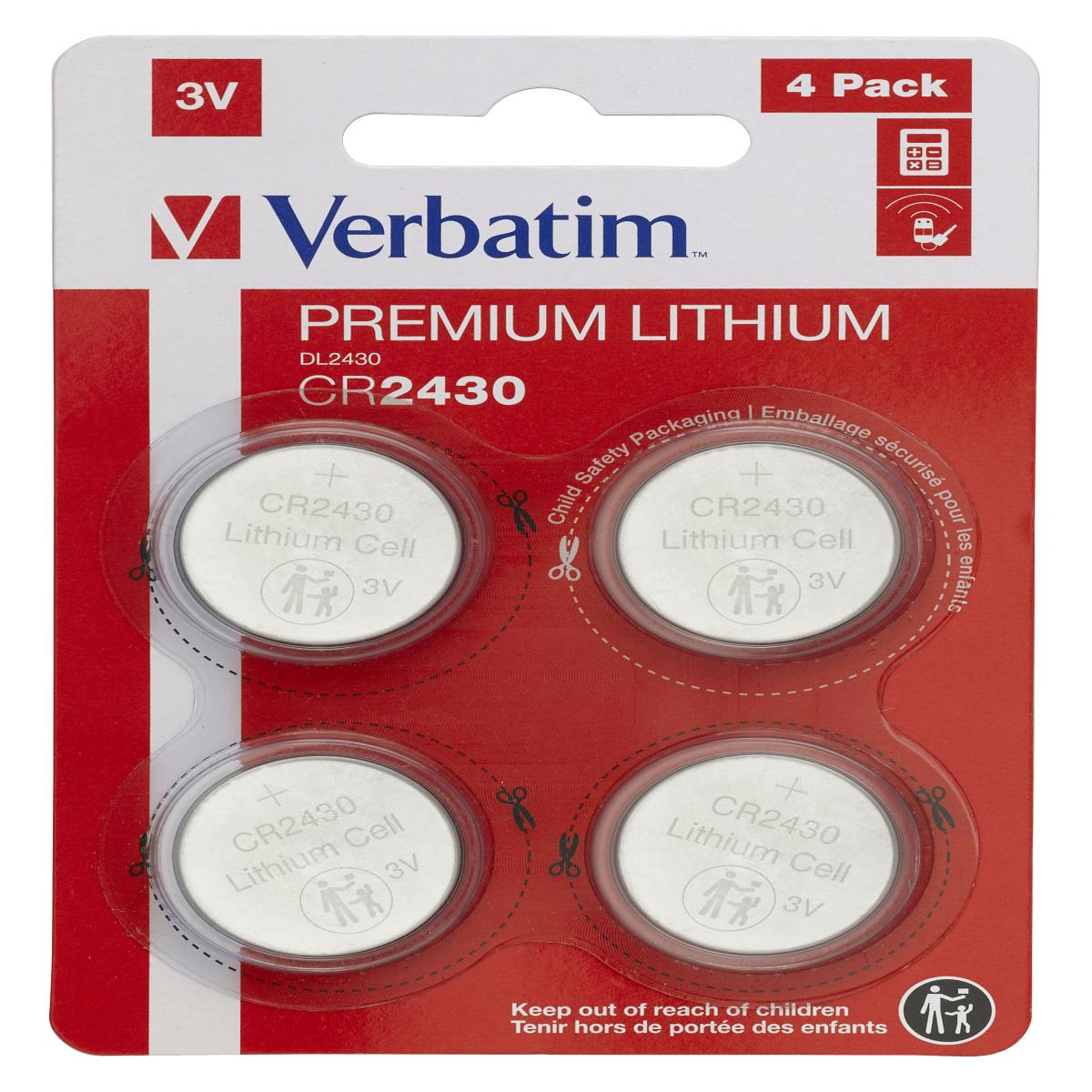Verbatim CR2430 Single-use battery Lithium