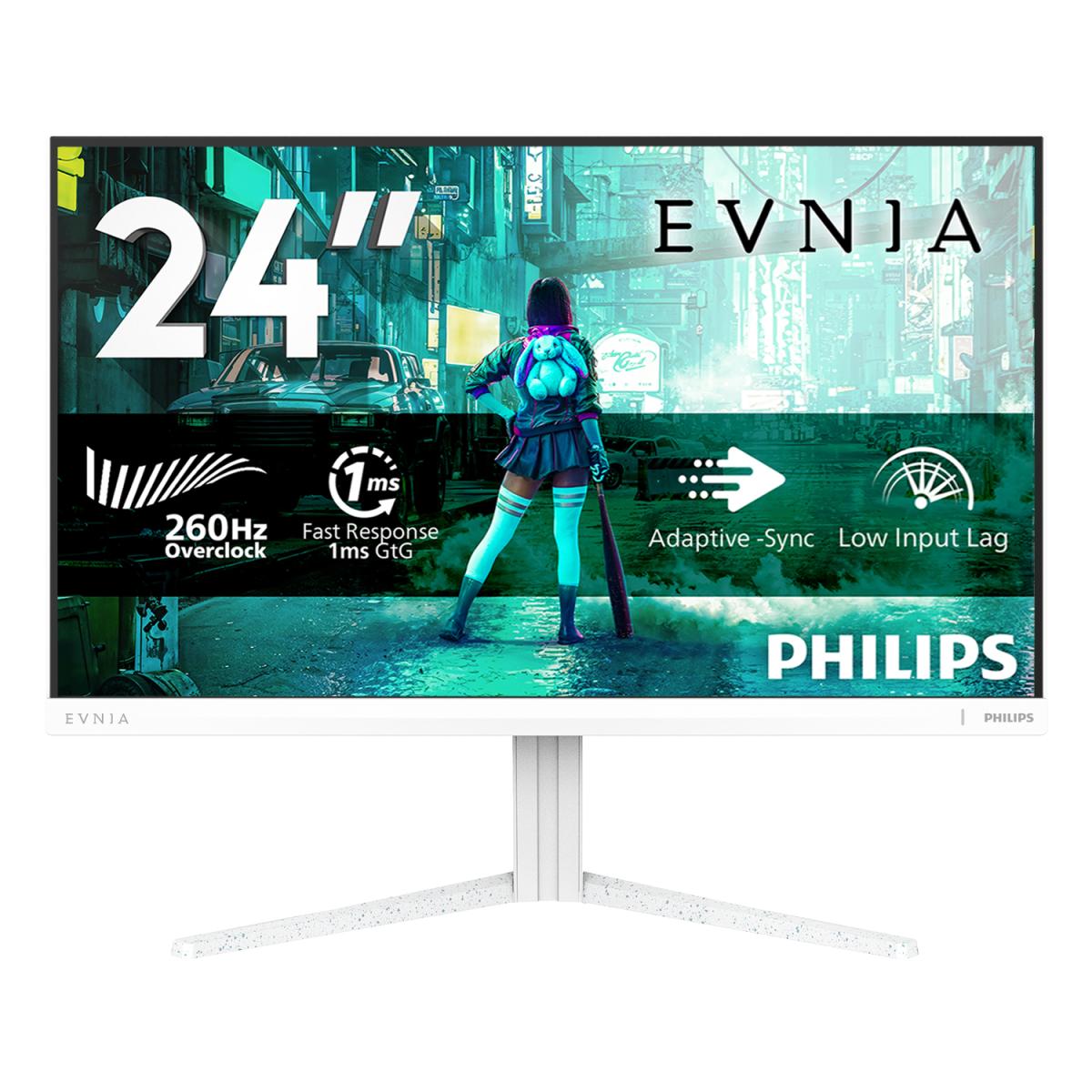 Philips 24M2N3201PL/00 computer monitor 60.5 cm (23.8") 1920 x 1080 pixels White