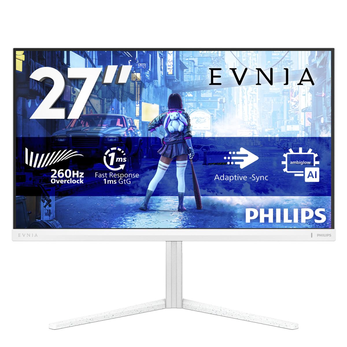 Philips 27M2N5201P/00 computer monitor 68.6 cm (27") 1920 x 1080 pixels White