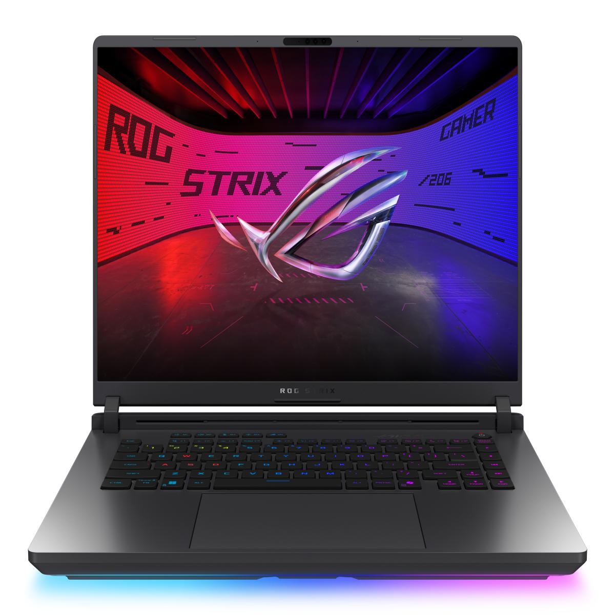 ASUS ROG Strix G16 G615LM-S5063W Intel Core Ultra 9 275HX Laptop 40.6 cm (16") 2.5K 32 GB DDR5-SDRAM 1 TB SSD NVIDIA GeForce RTX 5060 Wi-Fi 7 (802.11be) Windows 11 Home Grey