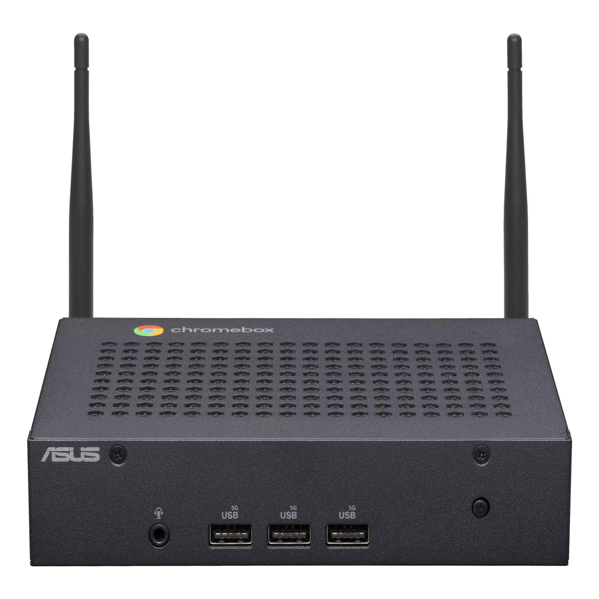ASUS Chromebox CF40-BC012UN Intel® Celeron® N N4500 8 GB LPDDR4x-SDRAM 64 GB eMMC ChromeOS Mini PC Black