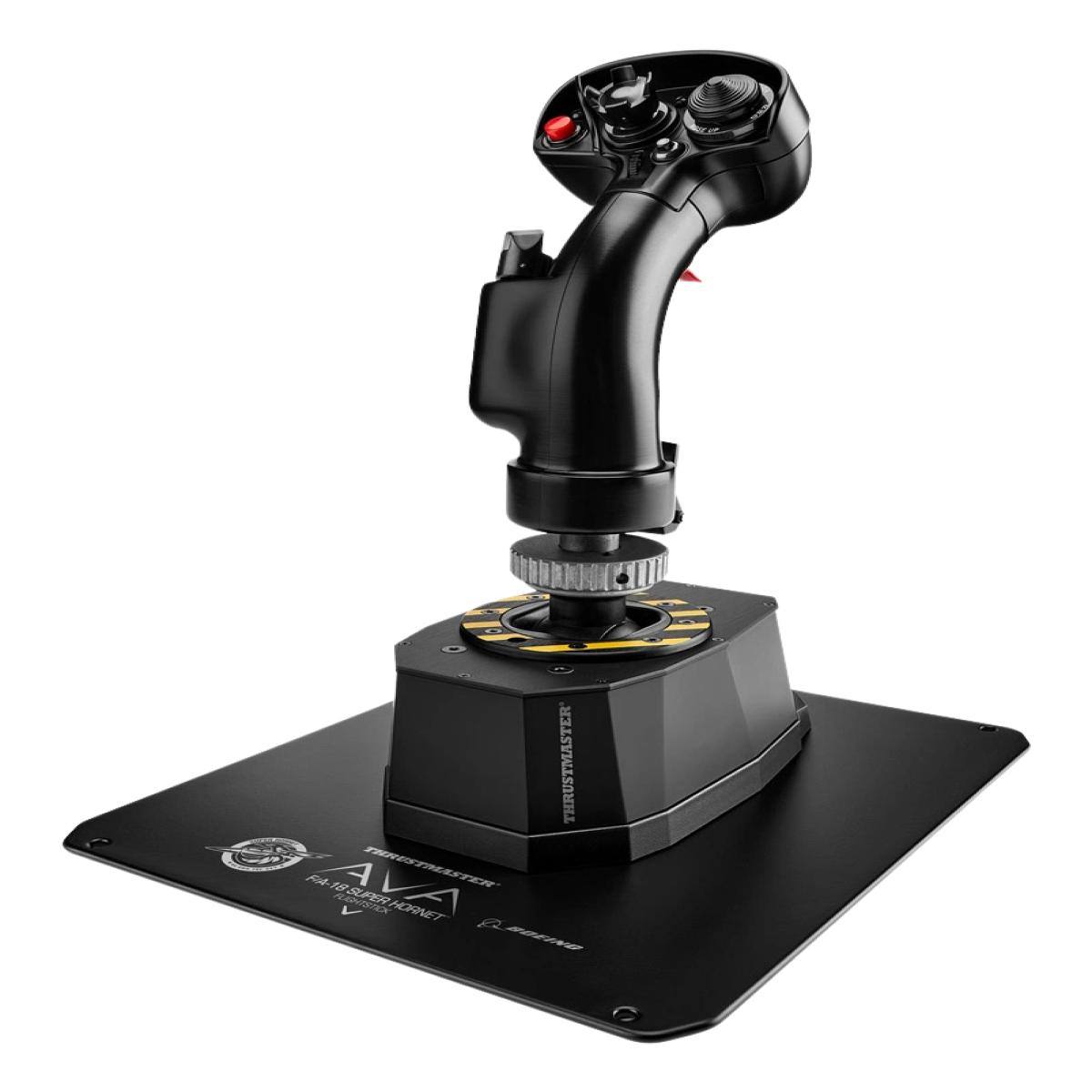 Thrustmaster AVA F/A-18 Super Hornet Black USB Flightstick Analogue / Digital PC