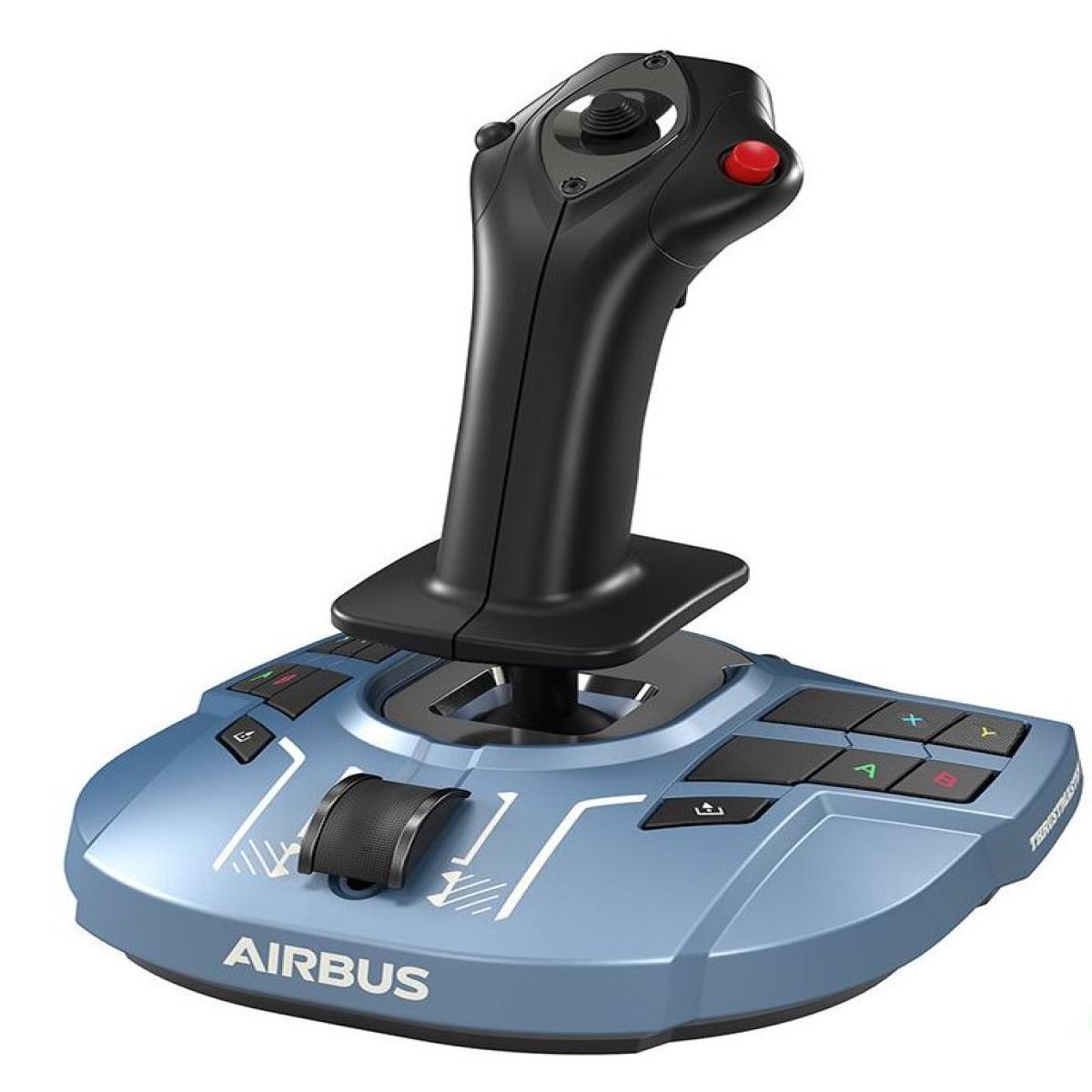 Thrustmaster TCA Sidestick X Airbus Edition Black, Blue USB Flightstick Analogue / Digital PC, Xbox Series S, Xbox Series X