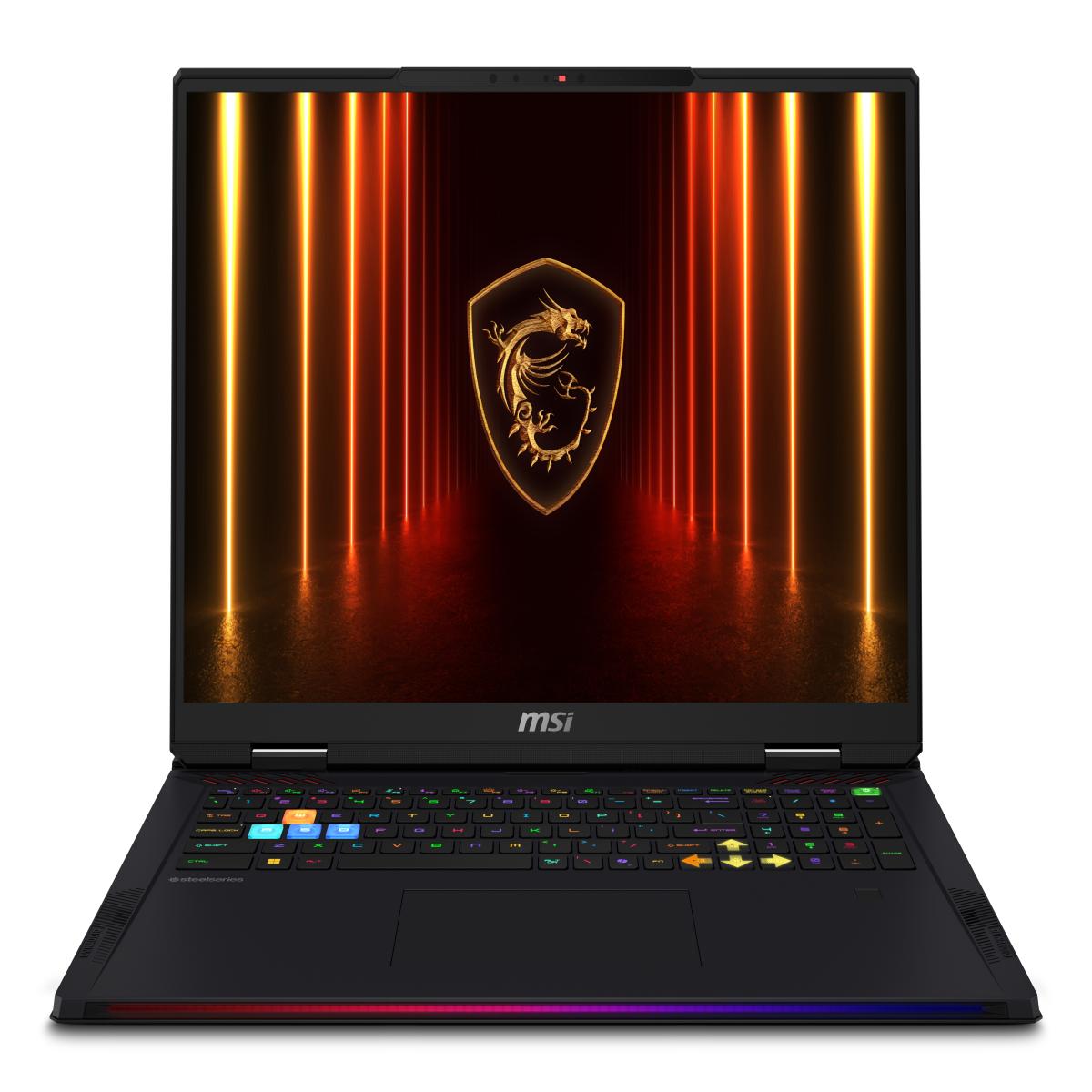 MSI Raider A18 HX A9WIG-004UK AMD Ryzen™ 9 9955HX3D Laptop 45.7 cm (18") UHD+ 64 GB DDR5-SDRAM 2 TB SSD NVIDIA GeForce RTX 5080 Wi-Fi 7 (802.11be) Windows 11 Home Advanced Black