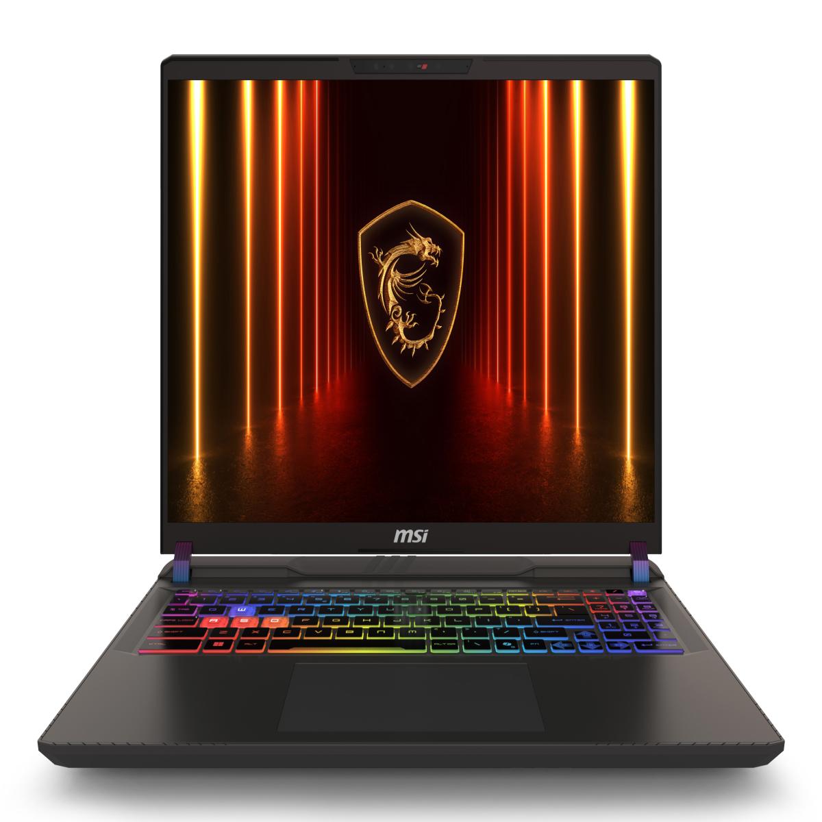 MSI Vector 16 HX AI A2XWHG-654UK Intel Core Ultra 9 275HX Laptop 40.6 cm (16") Quad HD+ 32 GB DDR5-SDRAM 1 TB SSD NVIDIA GeForce RTX 5070 Ti Wi-Fi 7 (802.11be) Windows 11 Home Grey