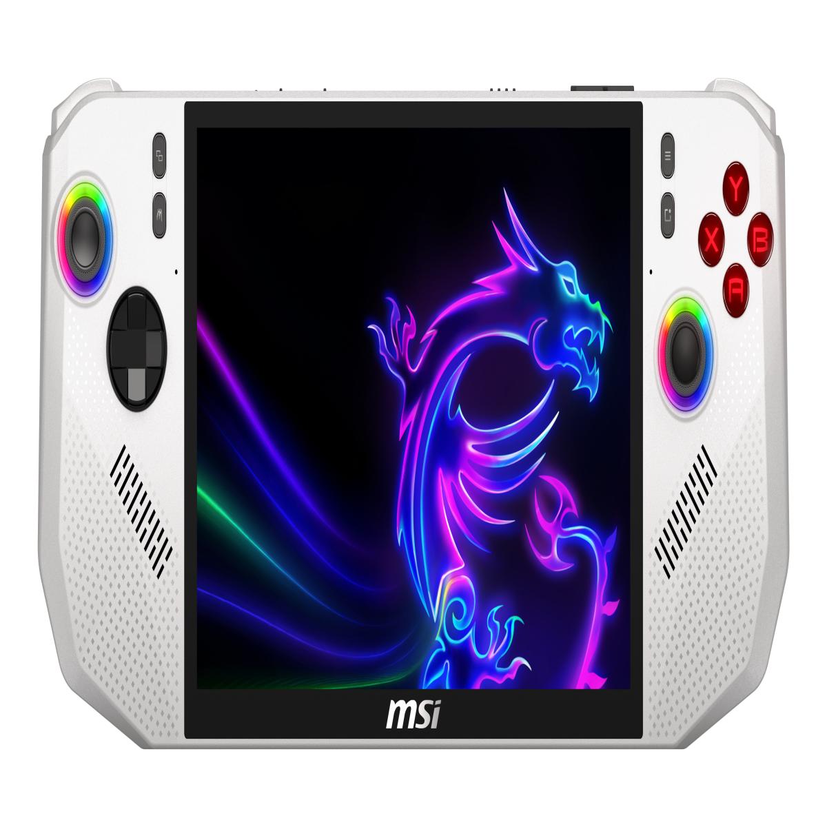 MSI Claw A8 BZ2EM-042UK portable game console 20.3 cm (8") 1 TB Touchscreen Wi-Fi White
