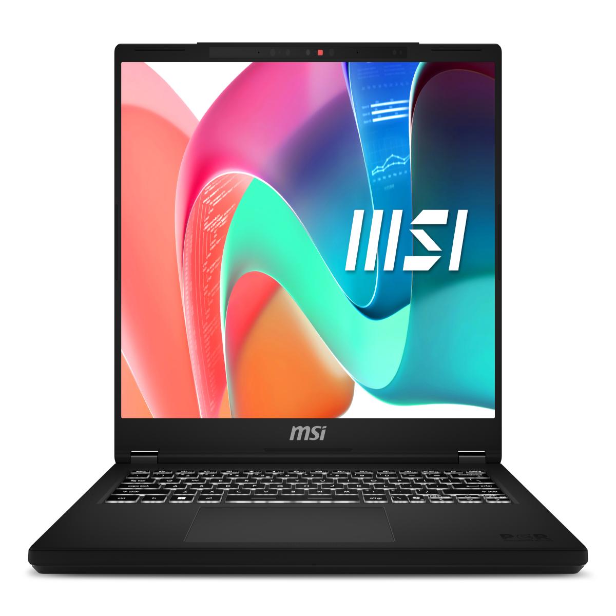 MSI Modern 14 H D2RMG-296UK Intel Core 9 270H Laptop 35.6 cm (14") Full HD+ 16 GB DDR4-SDRAM 1 TB SSD Wi-Fi 6E (802.11ax) Windows 11 Home Black