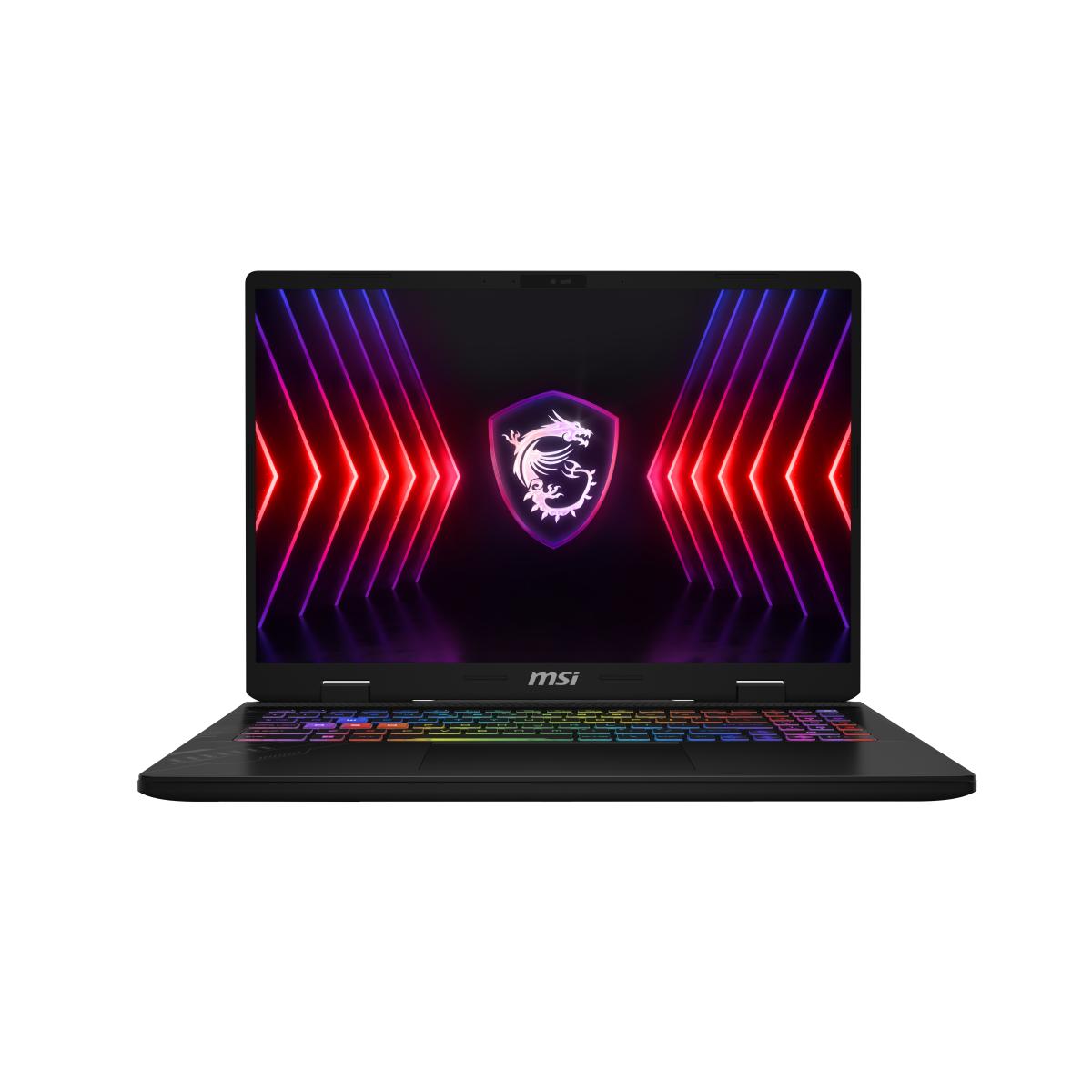 MSI Crosshair 16 HX D14VFKG-002UK Intel® Core™ i7 i7-14700HX Laptop 40.6 cm (16") Quad HD+ 16 GB DDR5-SDRAM 1 TB SSD NVIDIA GeForce RTX 4060 Wi-Fi 6E (802.11ax) Windows 10 Home Grey