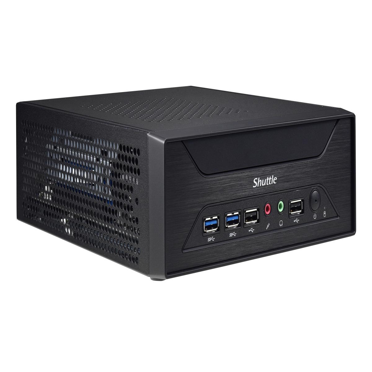 Shuttle XPС slim XH410G 3L sized PC Black Intel H410 LGA 1200 (Socket H5)