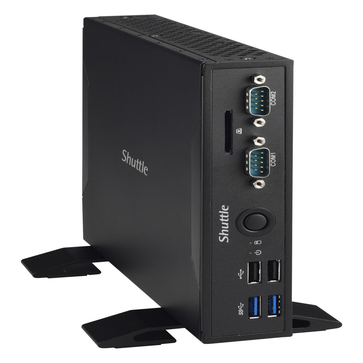 Shuttle XPС slim DS77U5 PC/workstation barebone 1.3L sized PC Black i5-7200U Intel SoC BGA 1356 2.5 GHz