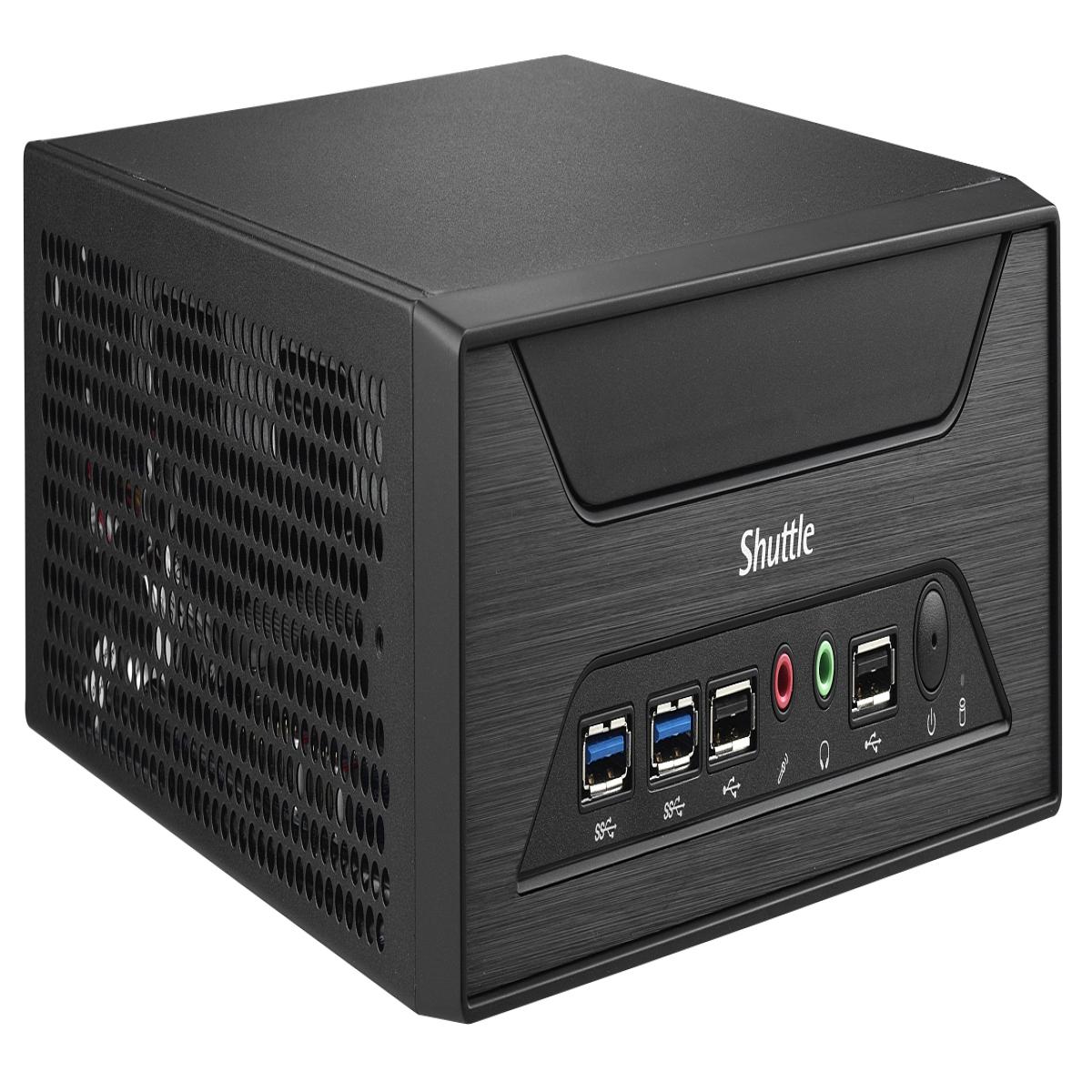 Shuttle XPС slim Barebone XH270 black, LGA 1151, Intel H270, HD-Graphics, 120W