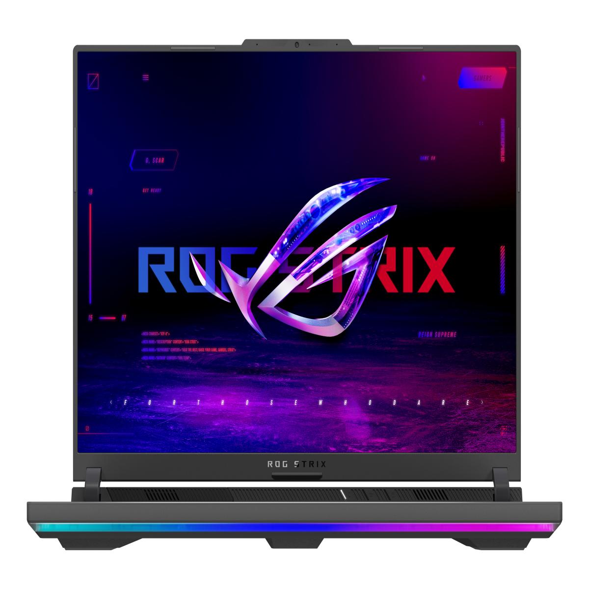 ASUS ROG Strix G16 G614FP-S5008W AMD Ryzen™ 9 9955HX Laptop 40.6 cm (16") 2.5K 32 GB DDR5-SDRAM 1 TB SSD NVIDIA GeForce RTX 5070 Wi-Fi 6E (802.11ax) Windows 11 Home Grey