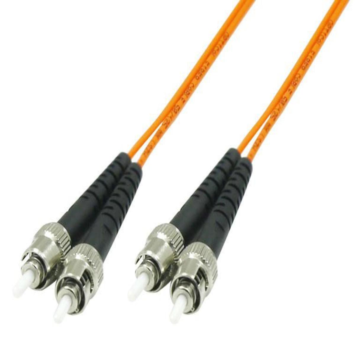 Microconnect FIB110005 InfiniBand/fibre optic cable 5 m ST Orange