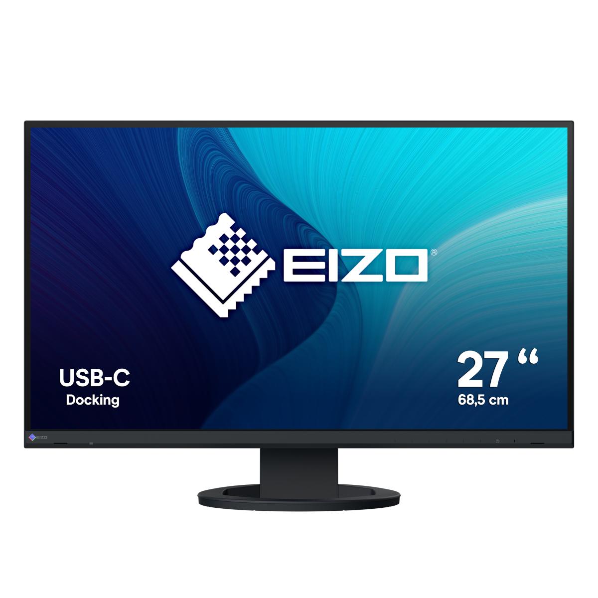EIZO FlexScan EV2720S-BK computer monitor 68.6 cm (27") 2560 x 1440 pixels Quad HD LCD Black