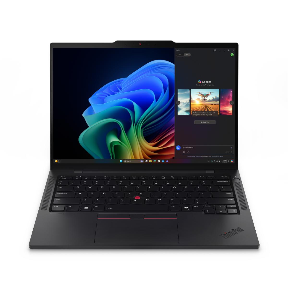 Lenovo ThinkPad T14s Gen 6 (Intel) Copilot+ PC Intel Core Ultra 7 258V Laptop 35.6 cm (14") WUXGA 32 GB LPDDR5x-SDRAM 512 GB SSD Wi-Fi 7 (802.11be) Windows 11 Pro Black English