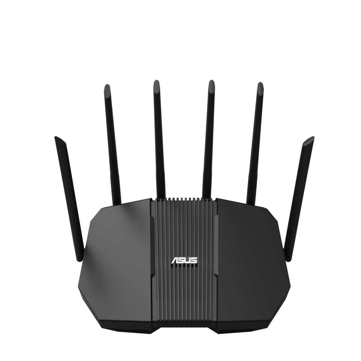 ASUS RT-BE90U BE9400 AiMesh wireless router 2.5 Gigabit Ethernet Tri-band (2.4 GHz / 5 GHz / 6 GHz) Black