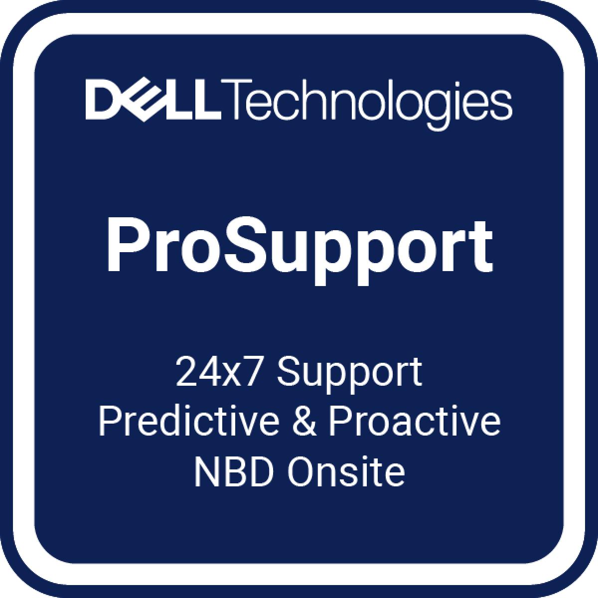 DELL 3Y Basic Onsite to 3Y ProSpt 1 license(s) 3 year(s)