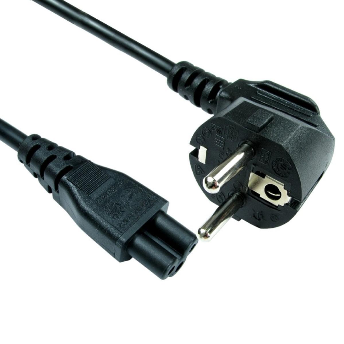 CDL 2m Euro Plug to C5 Mains Lead
