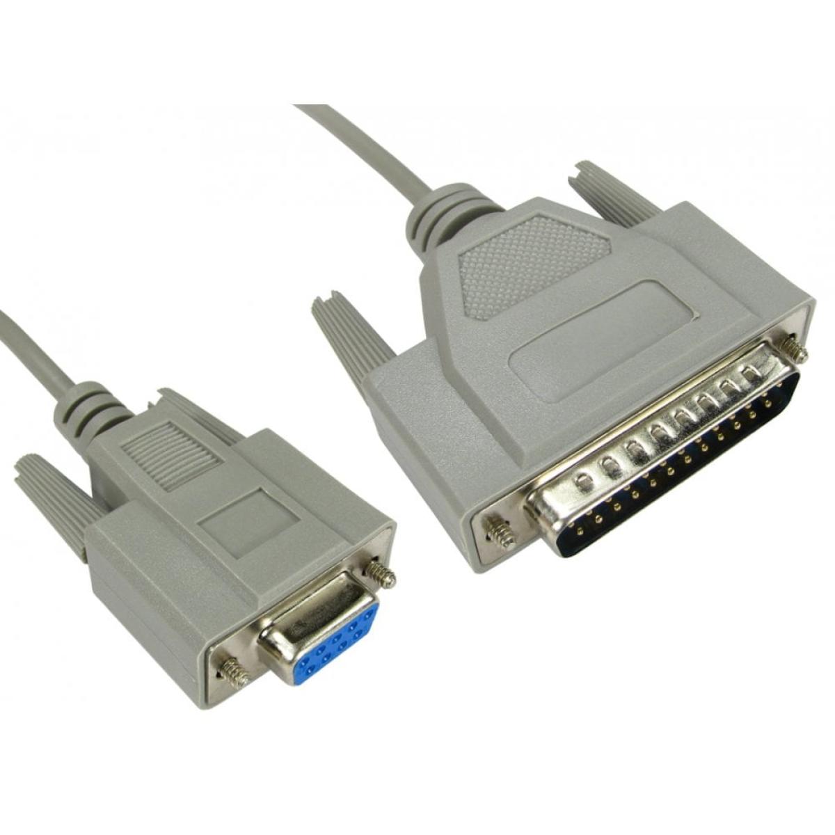 CDL 10m D9 (F) to D25 (M) Serial