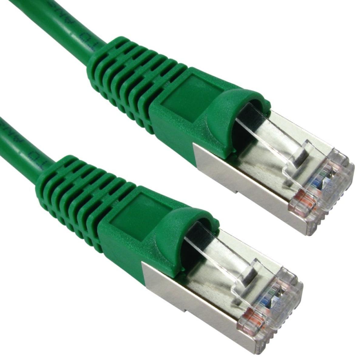 CDL 20MTR CAT 5 E FTP SNAGLESS - GREEN