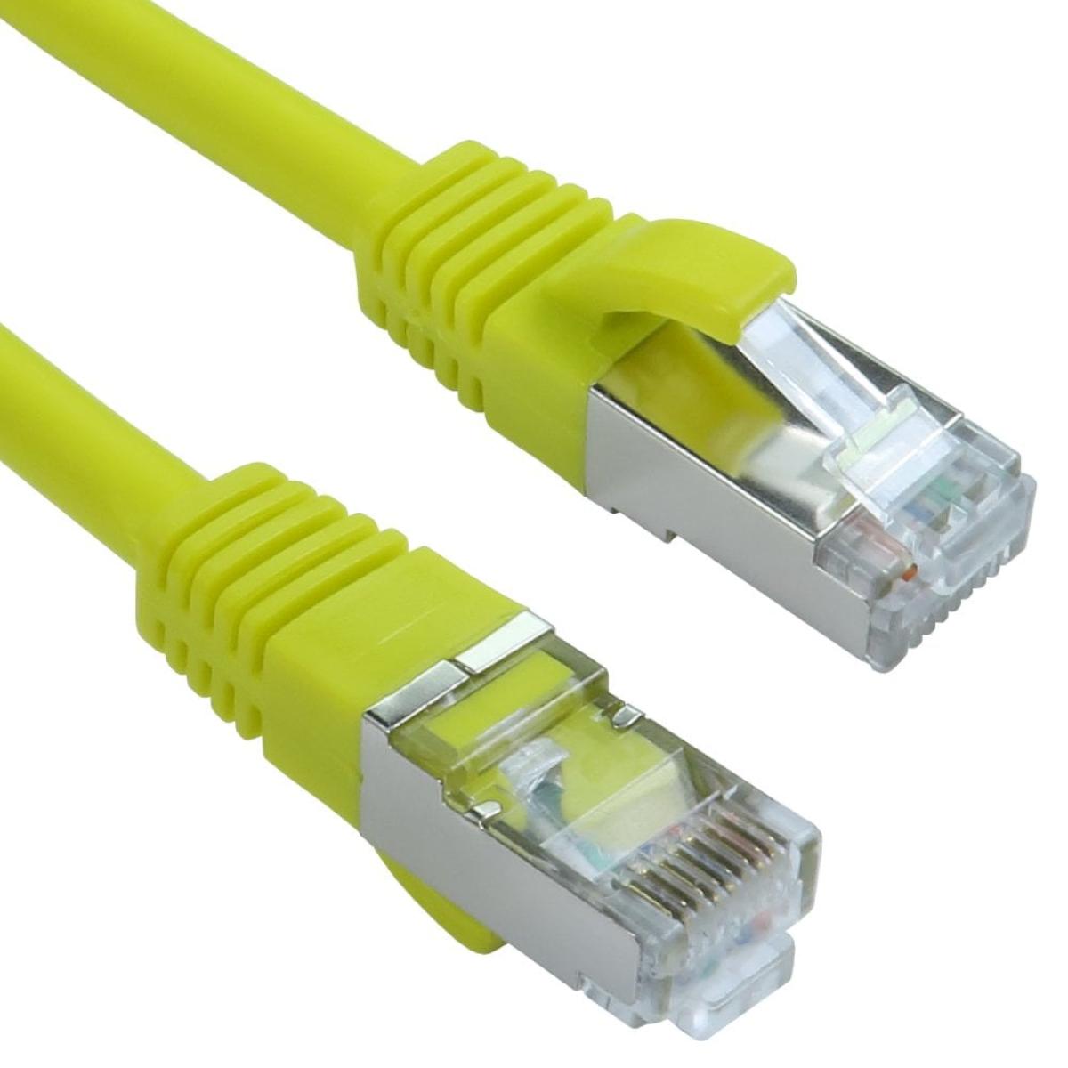 CDL 1m CAT8.1 LSZH S/FTP 26AWG  Yellow