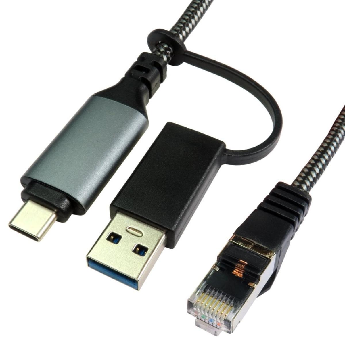 CDL 10m USB-C/USB-A to RJ45 E Cable