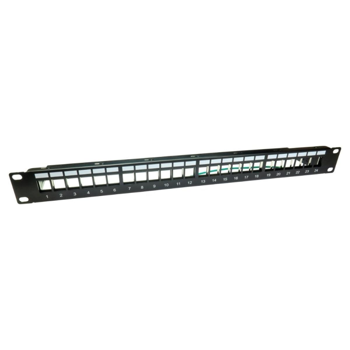 CDL 24 Port Shielded Patch Panel 1U