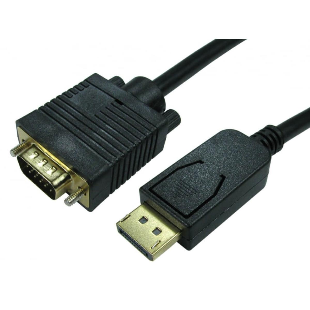 CDL 2M DISPLAYPORT TO VGA CABLE