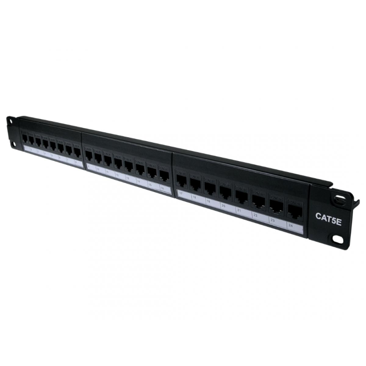 CDL 24 Port CAT5E Patch Panel 19"