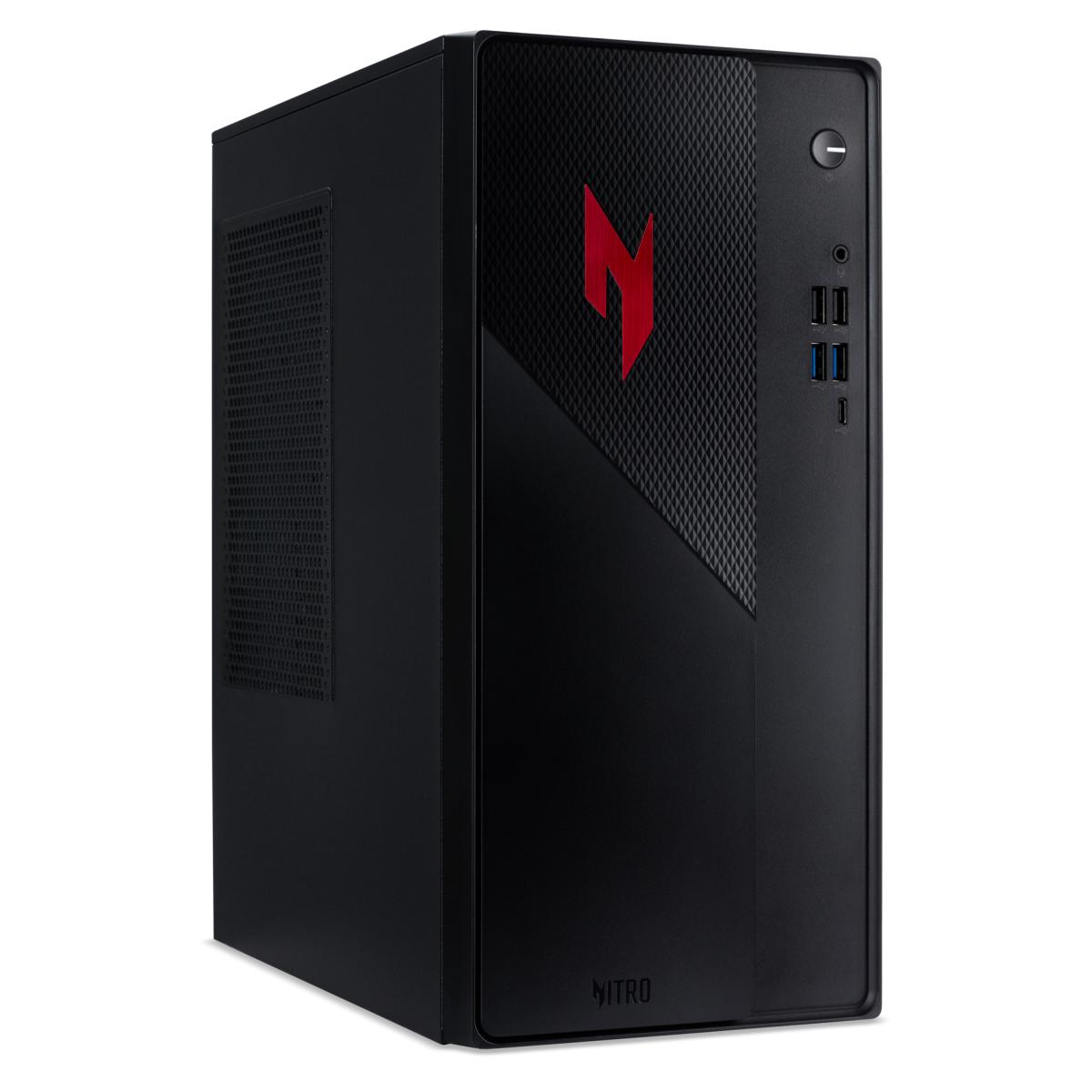 Acer Nitro N20-101 Gaming Desktop - Intel Core 5-210H, 16GB, 512GB SSD, Nvidia GeForce RTX 5050, Windows 11, Black