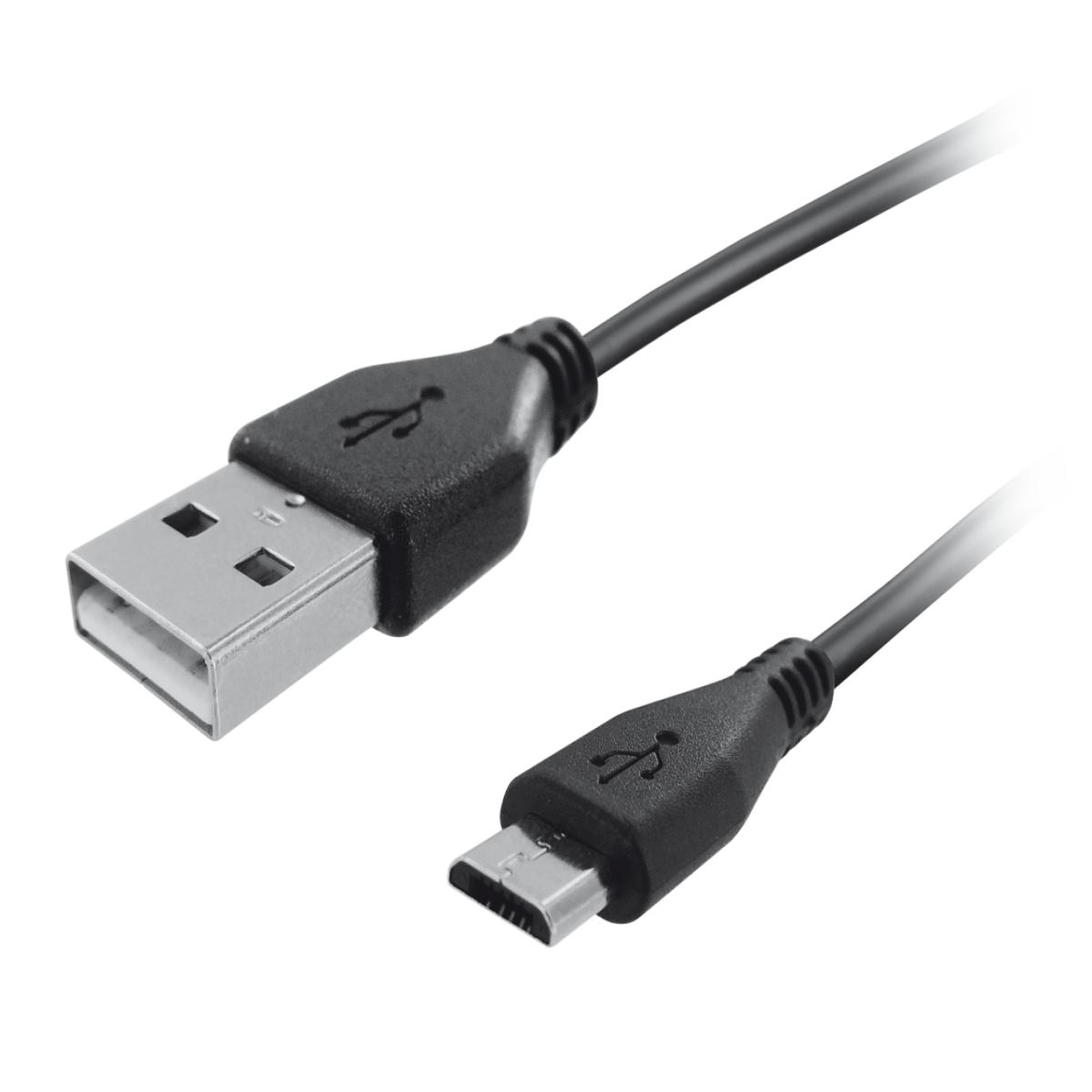Trust 19811 USB cable USB 2.0 1 m USB A Micro-USB A Black