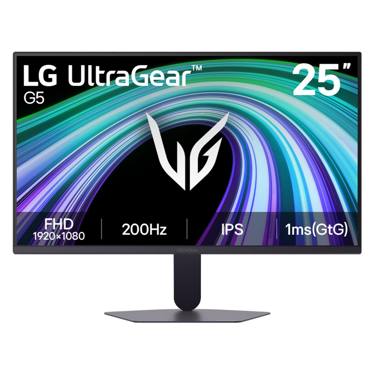 LG UltraGear G5 25G523B-B, 25" Full-HD IPS, 200Hz, 1ms Gaming Monitor