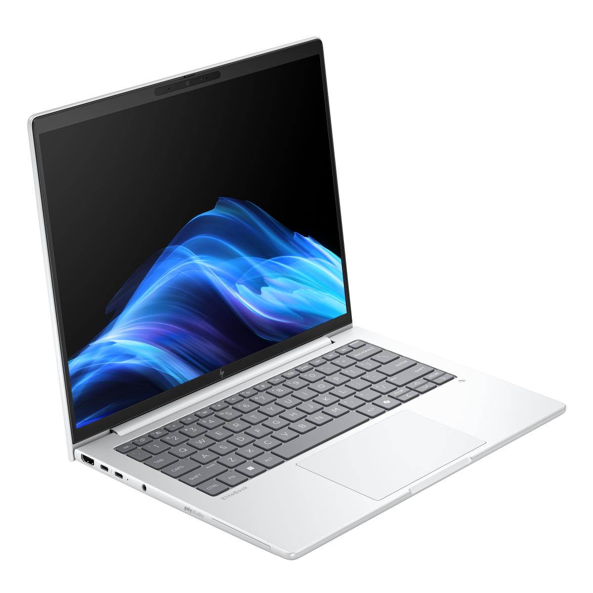 HP EliteBook 8 G1i 14 inch Notebook AI PC Wolf Pro Security Edition Intel Core Ultra 5 225U Laptop 35.6 cm (14") WUXGA 16 GB DDR5-SDRAM 512 GB SSD Wi-Fi 6E (802.11ax) Windows 11 Pro Silver