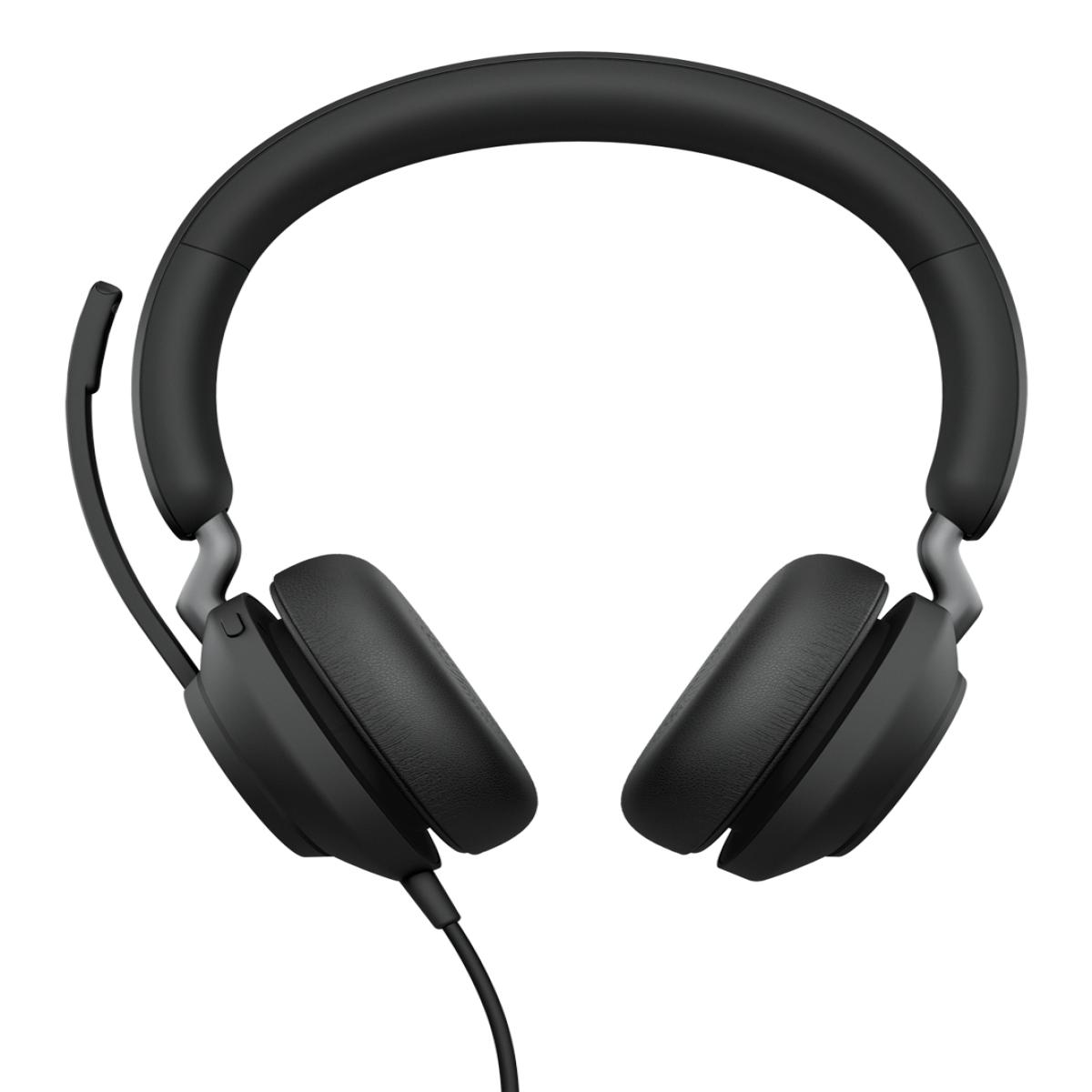 Jabra Evolve2 40 SE Headset Wired Head-band Office/Call center USB Type-C / USB Type-A Black