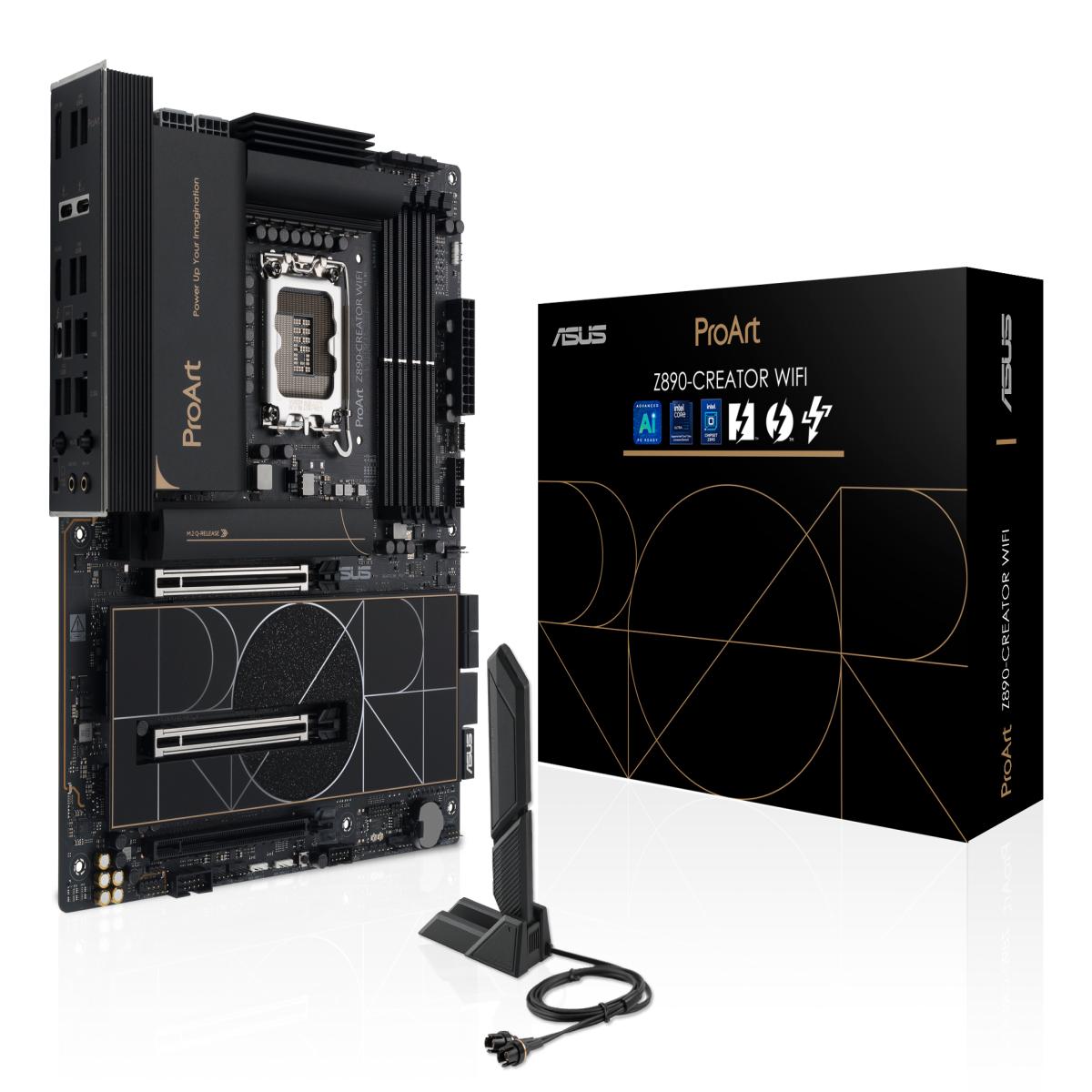 ASUS PROART Z890-CREATOR WIFI Intel Z890 LGA 1851 (Socket V1) ATX