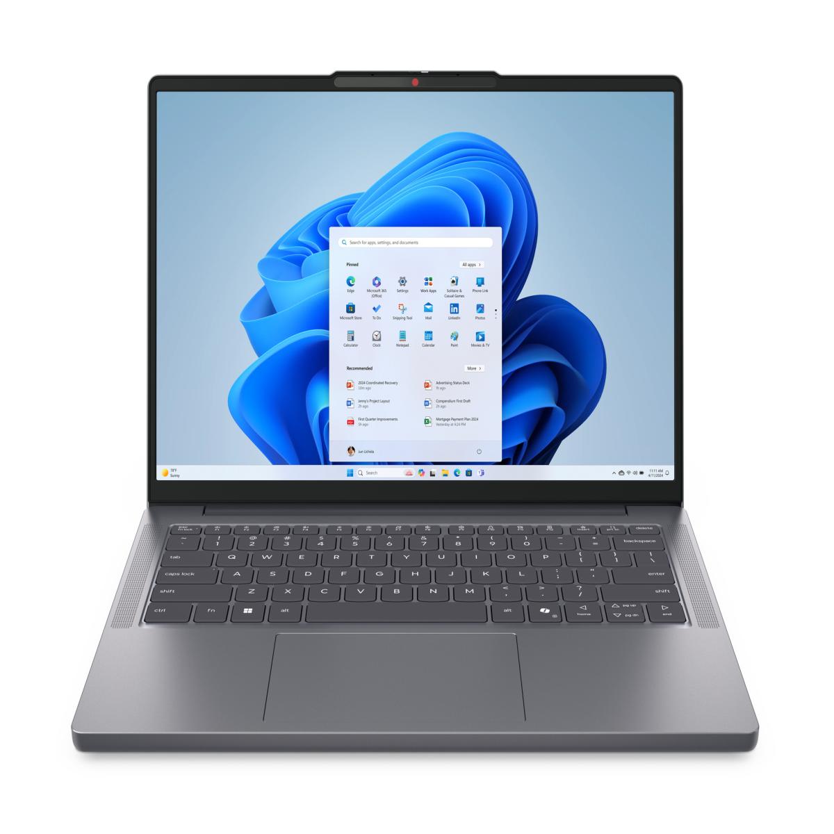 Lenovo IdeaPad Slim 3 14ARP10 AMD Ryzen™ 7 170 Laptop 35.6 cm (14") WUXGA 16 GB DDR5-SDRAM 512 GB SSD Wi-Fi 7 (802.11be) Windows 11 Home in S mode English Grey