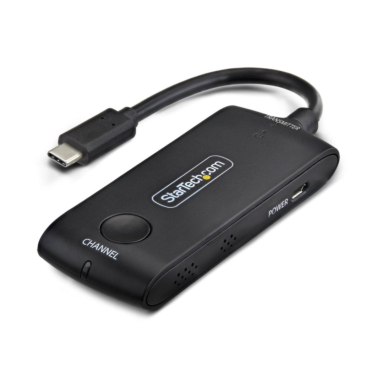 StarTech.com Replacement USB-C Transmitter for 4KUSBC-WIRELESS-65FT, 4K 60Hz, 65ft Range, Plug and Play