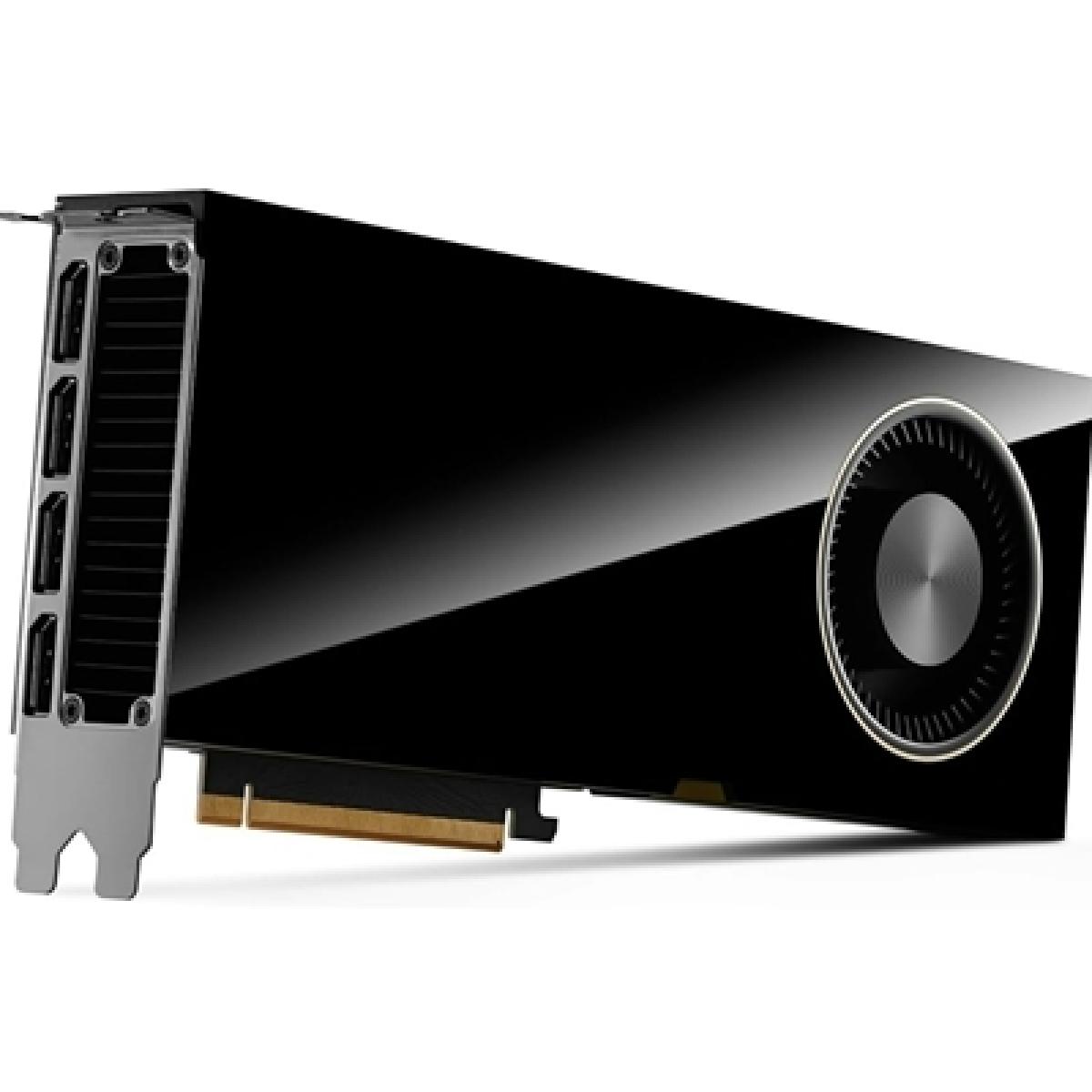 NVIDIA RTX 6000 ADA 48GB Professional Graphics Card, 18176 CUDA Cores, 568 Tensor, 142 RT, Single Fan, 4x DisplayPort - Retail