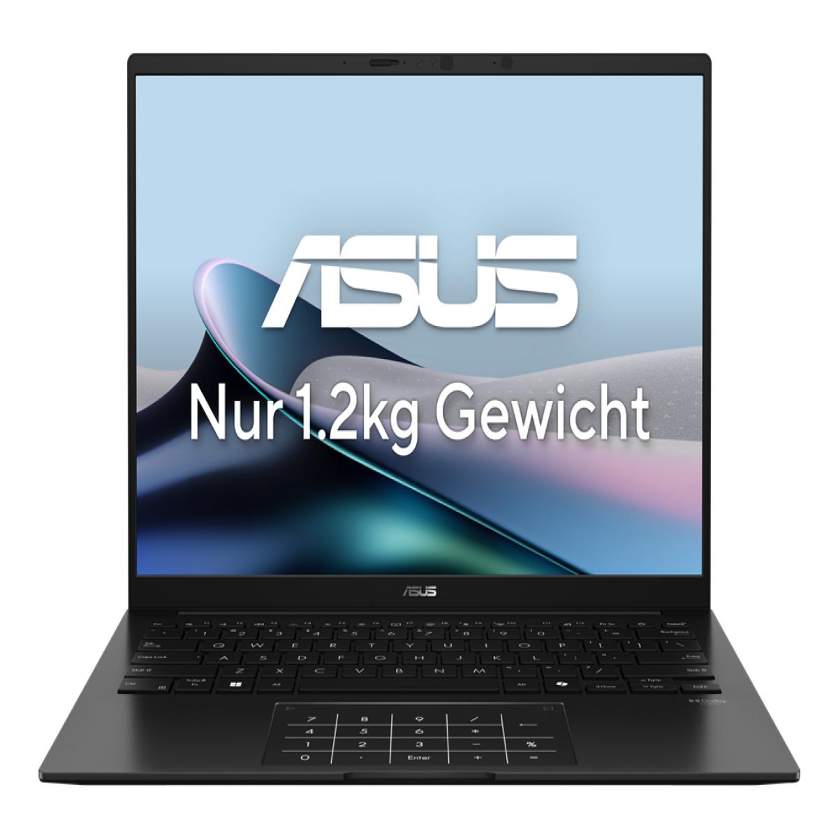 ASUS Zenbook 14 OLED UM3406GA-QD004W Copilot+ PC AMD Ryzen™ AI 7 445 Laptop 35.6 cm (14") WUXGA 16 GB LPDDR5x-SDRAM 1 TB SSD Wi-Fi 6E (802.11ax) Windows 11 Home Black